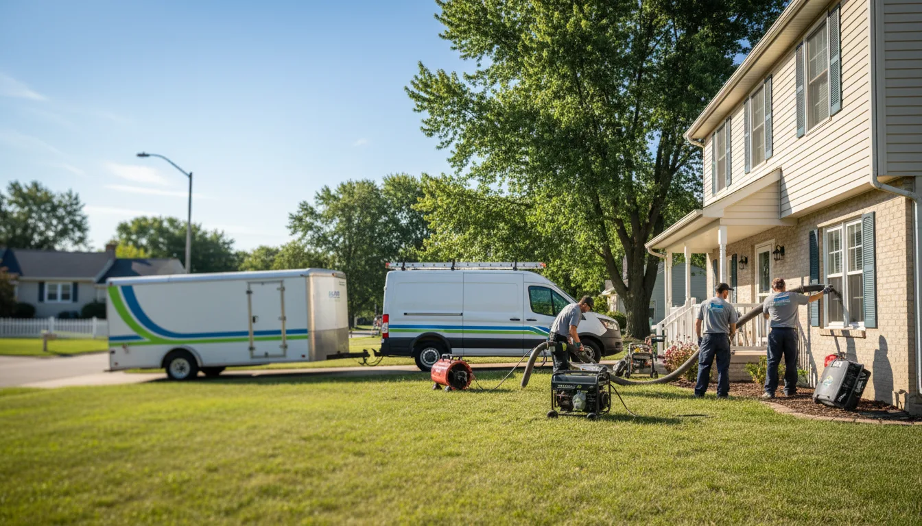 Flooded Basement Restoration And Cleanup With Repair in Ayr, ND near me